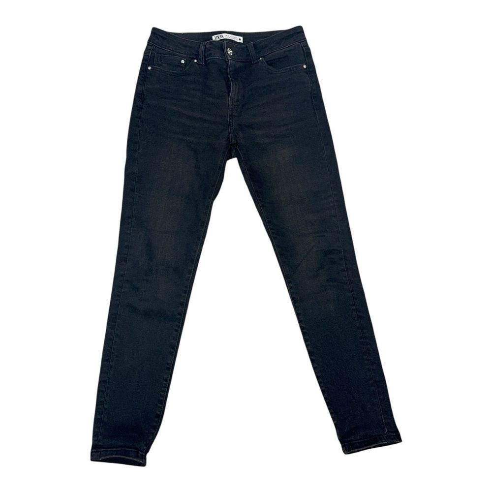Zara Black High Rise Skinny Jean Size 4